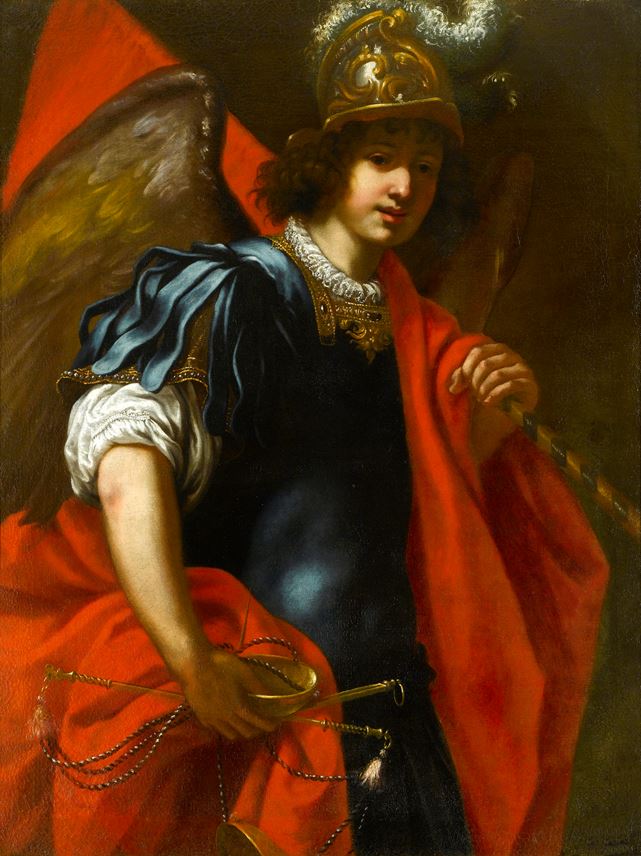 Jacopo Vignali - The Archangel Michael | MasterArt